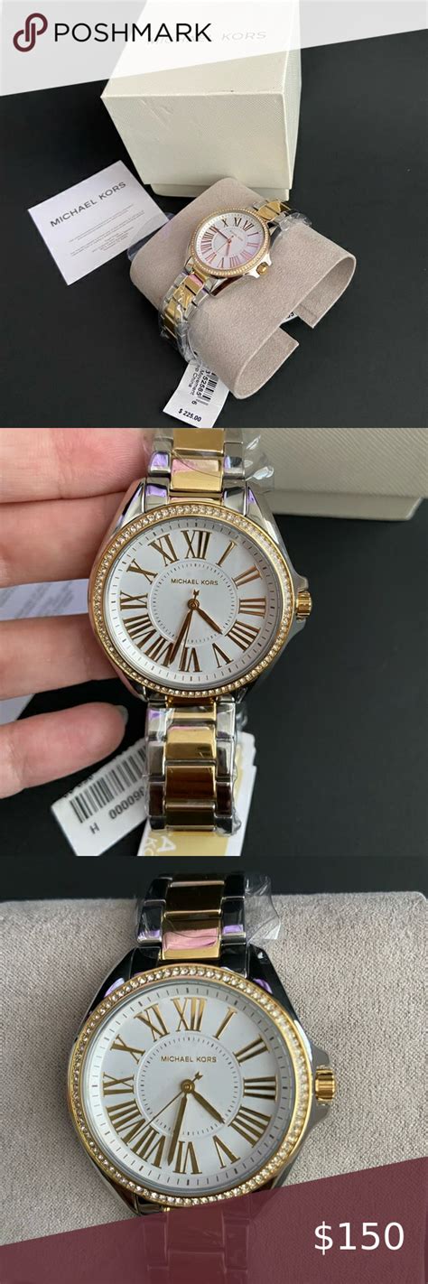 michael kors big dial roman numeral watch|Michael Kors watches for sale.